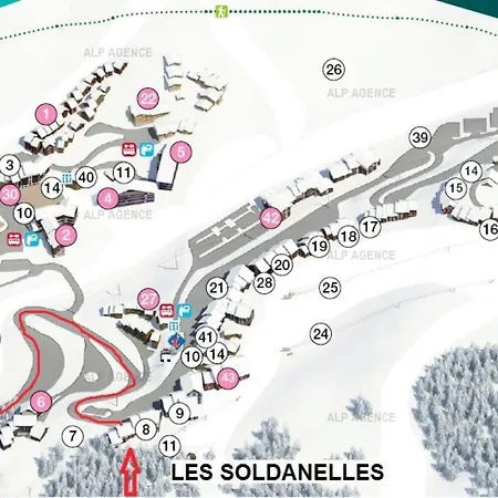 Les Soldanelles - 2 Pieces 4/5 Pers - Les Soldanelles - 38sol - Plagne Villages Mae-8874