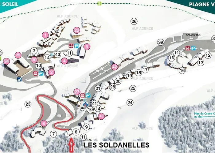 Les Soldanelles - 2 Pieces 4/5 Pers - Les Soldanelles - 38sol - Plagne Villages Mae-8874